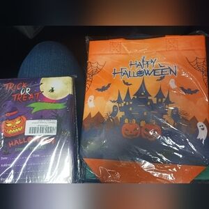 Halloween bundle invites and bags